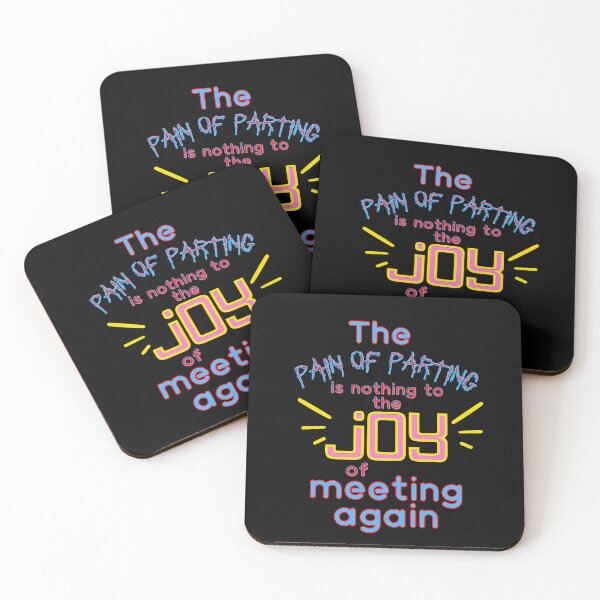 Item preview, The pain of parting, quote, Charles Dickens, Nicholas Nickleby, designed and sold by allycat57.