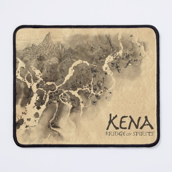 Item preview, Kena: Bridge of Spirits Map designed and sold by The Pathfinders.