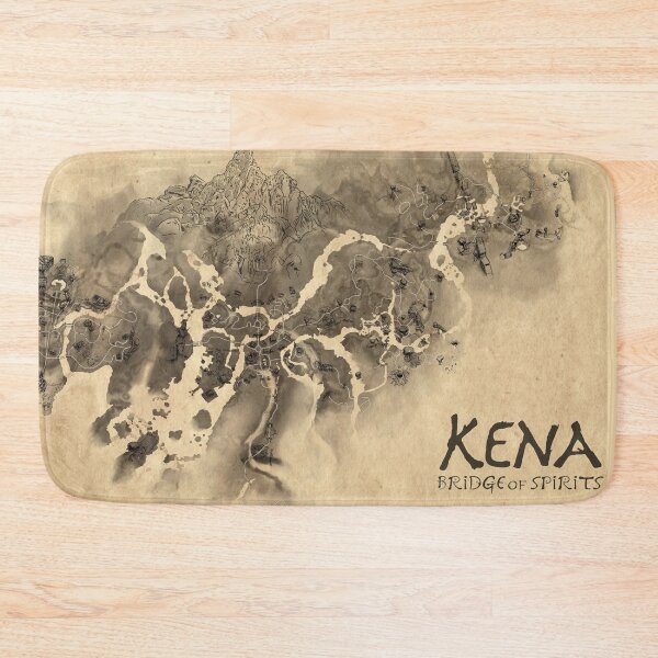 Item preview, Kena: Bridge of Spirits Map designed and sold by The Pathfinders.