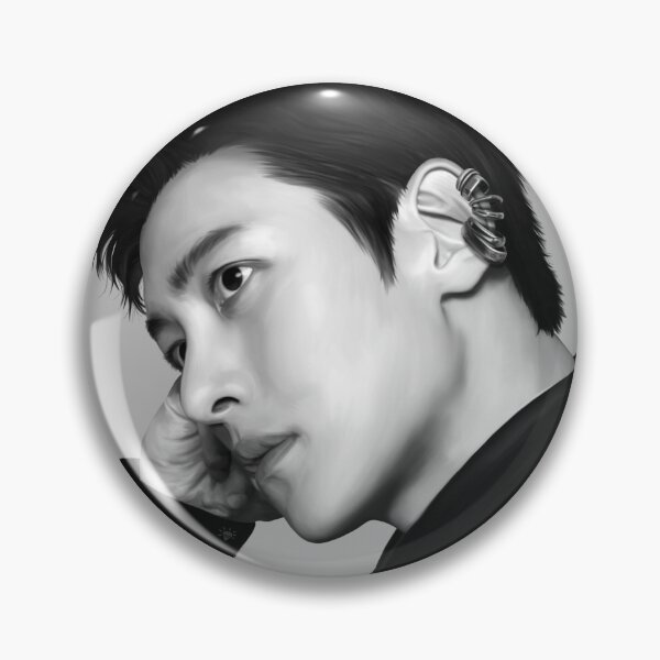 Item preview, Ji Chang Wook in Black Leather designed and sold by Kryptonite-Arts.
