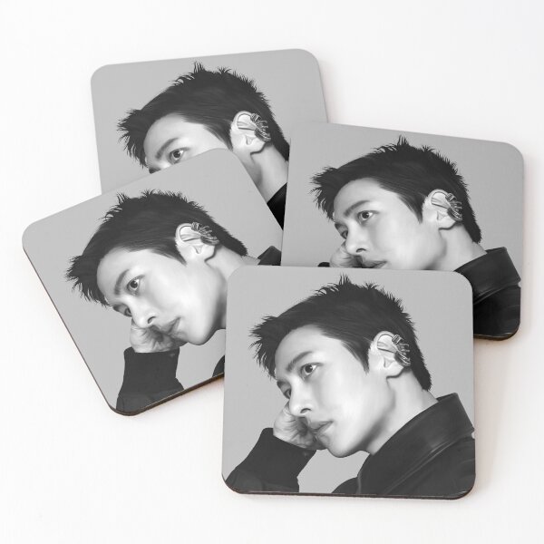 Item preview, Ji Chang Wook in Black Leather designed and sold by Kryptonite-Arts.