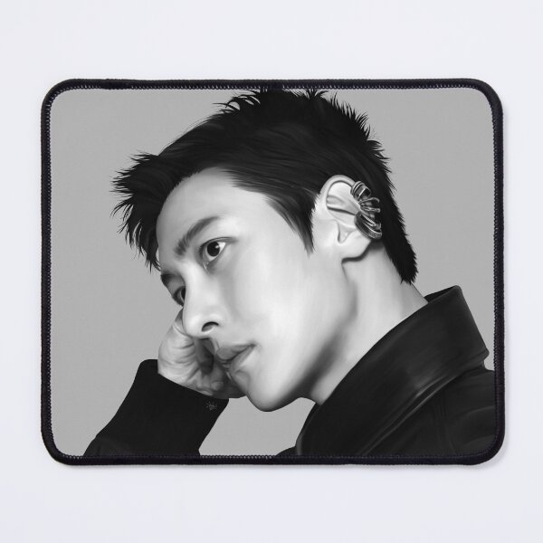 Item preview, Ji Chang Wook in Black Leather designed and sold by Kryptonite-Arts.