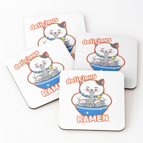 Artikelvorschau, Cat Cute Ramen Bowl Noodles Cute Bowl Instant Love Ramen Lustig entworfen und verkauft von Zuuag.