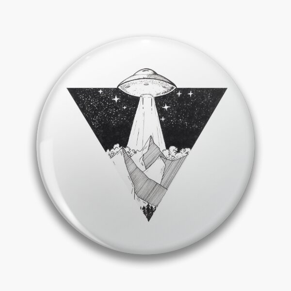 Item preview, UFO On The Mountain designed and sold by RedBubbleLuxury.