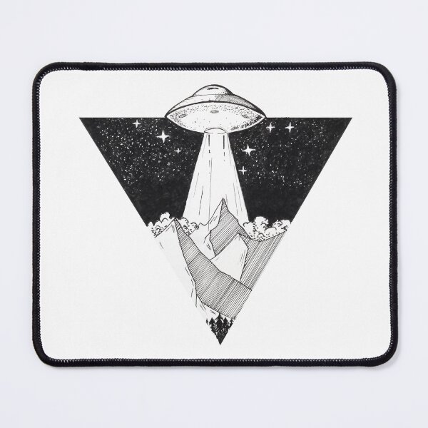 Item preview, UFO On The Mountain designed and sold by RedBubbleLuxury.