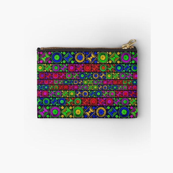 Item preview, Geometric Neon Blossoms Tiled designed and sold by PanicDay.