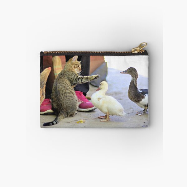 Item preview, Cat Play With Ducks  designed and sold by Momo-Stores.