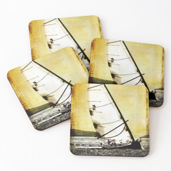 Item preview, sailboat sailing designed and sold by laikaincosmos.