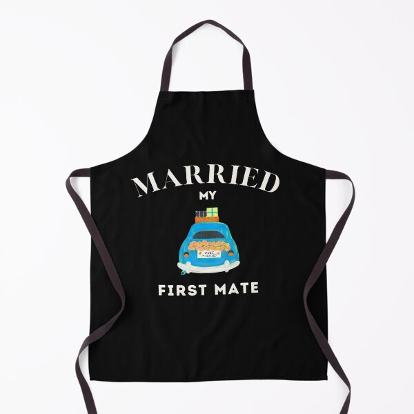 Item preview, Married My First Mate - Just Married Couple Design designed and sold by lordyswiss.