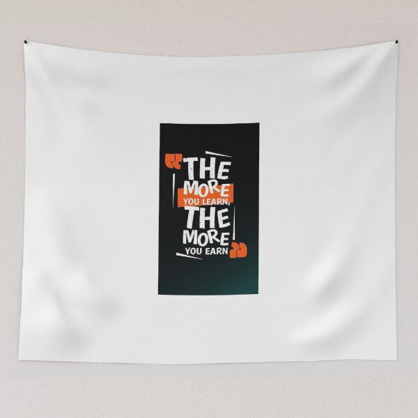 Item preview, The more you learn the more you earn designed and sold by Finding Print.