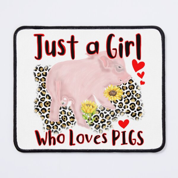 Item preview, Just a girl who loves Pigs designed and sold by dalypdesign.