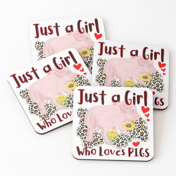Item preview, Just a girl who loves Pigs designed and sold by dalypdesign.