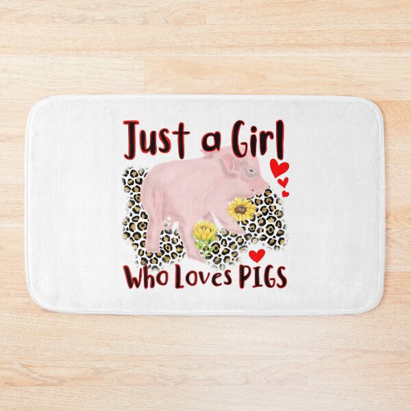 Item preview, Just a girl who loves Pigs designed and sold by dalypdesign.