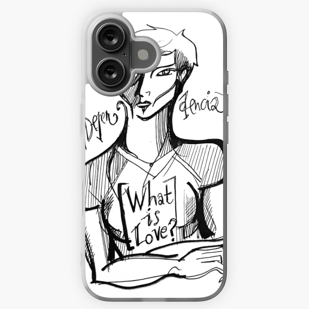 Vista previa del artículo con la obra «Funda blanda para iPhone», diseñado y vendido por lutxana.