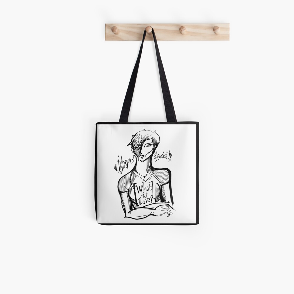 Vista previa del artículo con la obra «Bolsa estampada de tela», diseñado y vendido por lutxana.