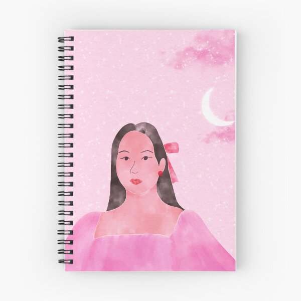 Item preview, Asian Goddess under the Moon Watercolor Illustration  designed and sold by NAYANA S KUMAR.