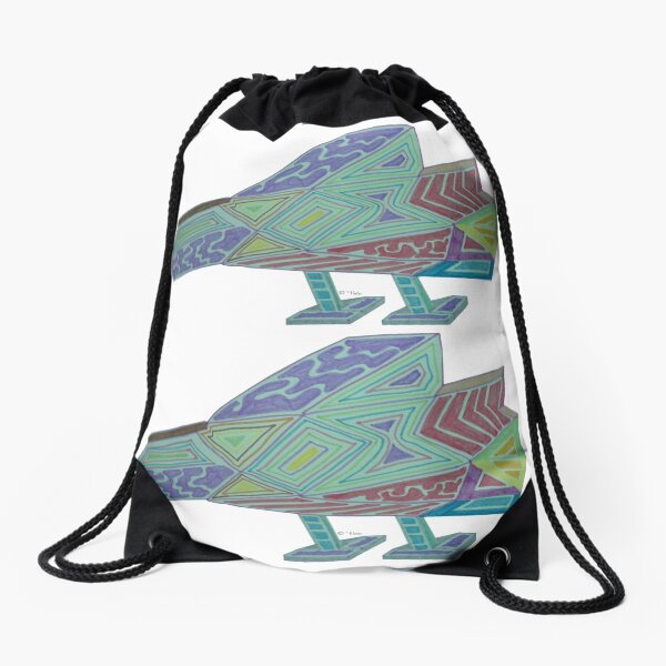 Vessel Drawstring Bag