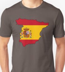 Spain Flag Country Unisex T-Shirt