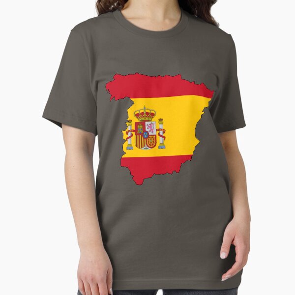 Item preview, Spain Flag Country designed and sold by HandDrawnTees.