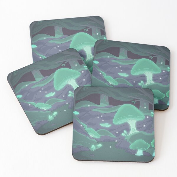 Item preview, Mushroom Forest designed and sold by greenflowersdex.