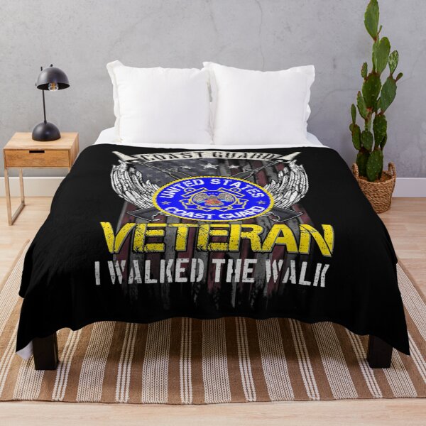 Item preview, Vintage Usa Flag Us Coast Guard Veteran I Walked The Walk  designed and sold by lucretia155.