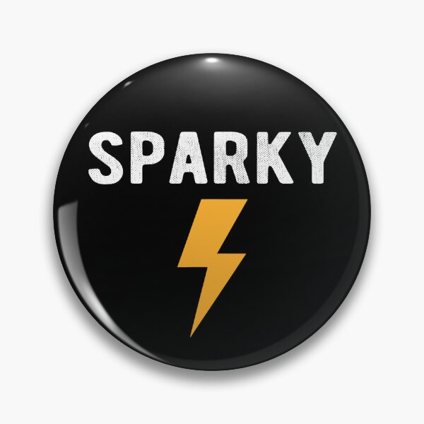 Item preview, Sparky Lightning Bolt Electrician Gift designed and sold by SageTobias.