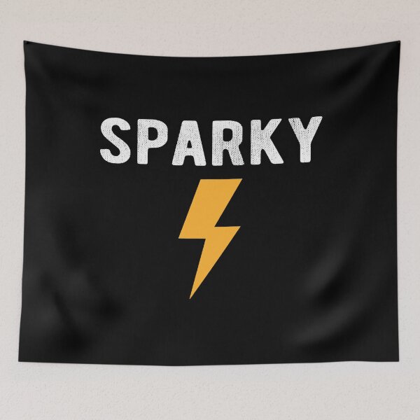 Item preview, Sparky Lightning Bolt Electrician Gift designed and sold by SageTobias.