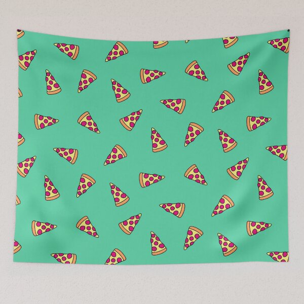 Item preview, Neon Pizza Slice Pattern designed and sold by Design Minds Boutique.