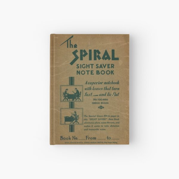 Item preview, The Spiral Sight Saver Note Book designed and sold by stevodee.