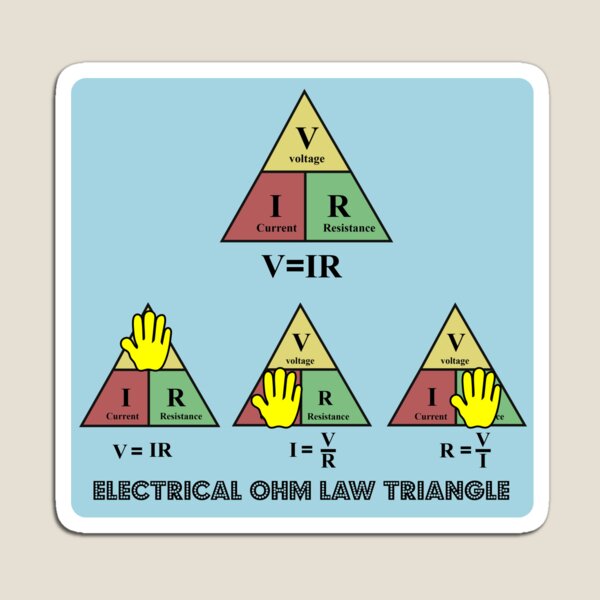 "Electrical Voltage Easy to Remember and memorize Electrical ohms law ...