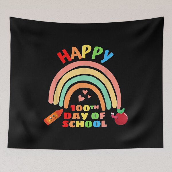 Item preview, Happy 100 Days Of School Teacher Student Girl Boy  designed and sold by lucretia155.