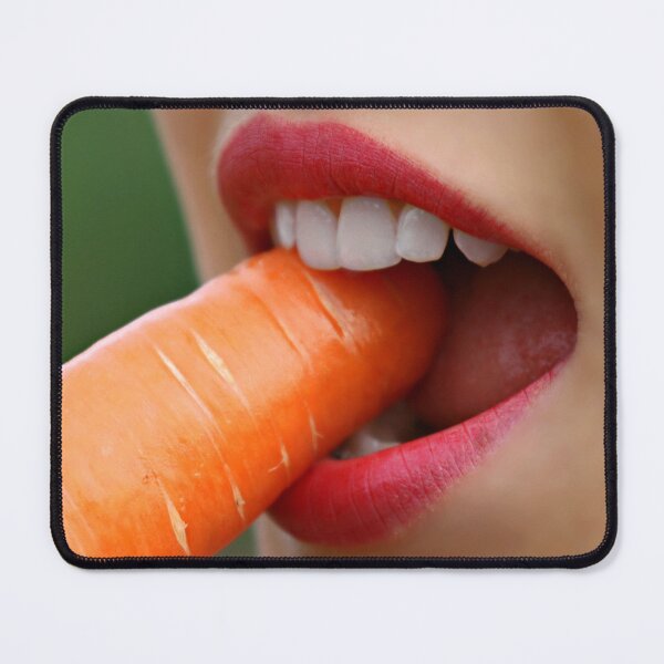 Item preview, Woman Lips with carrot designed and sold by Momo-Stores.