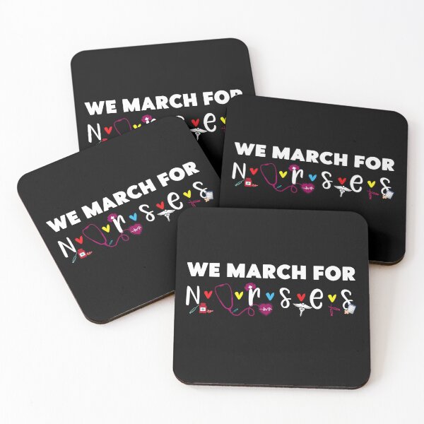 Item preview, We March For Nurses Million Nurse March Women Power Nurse designed and sold by Creativy.