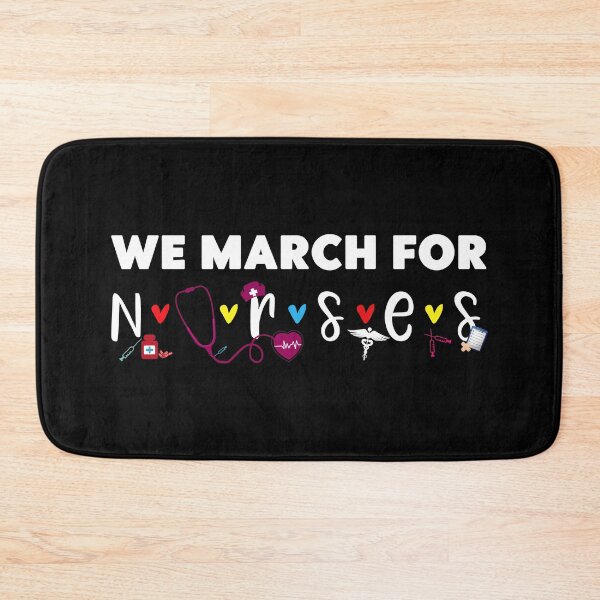 Item preview, We March For Nurses Million Nurse March Women Power Nurse designed and sold by Creativy.