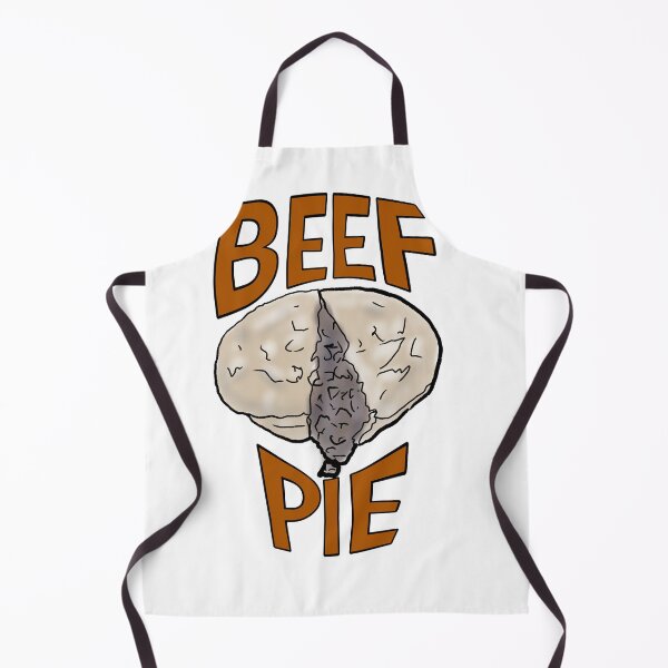 Item preview, BEEF PIE - meat pie, dripping beef - graphic text designed and sold by Dopamine Dumpster.