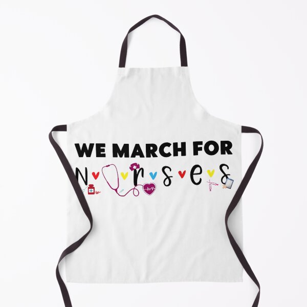 Item preview, Copy of We March For Nurses Million Nurse March Women Power Nurse designed and sold by Creativy.