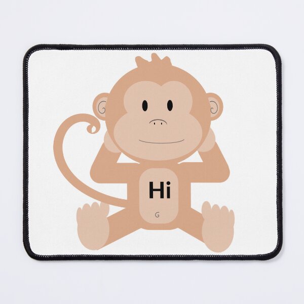 Item preview, HI LITTLE MONKEY designed and sold by RobbiesMusic.