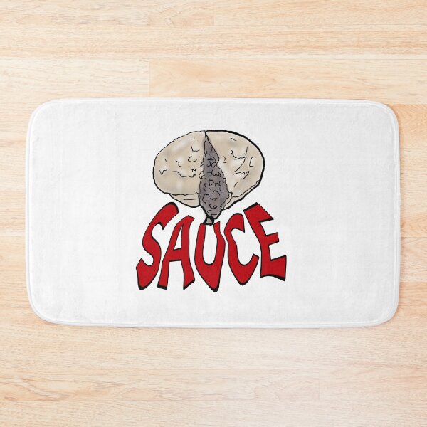 Item preview, SAUCE - Meat pie - beef pie - dripping mince - watercolour designed and sold by Dopamine Dumpster.