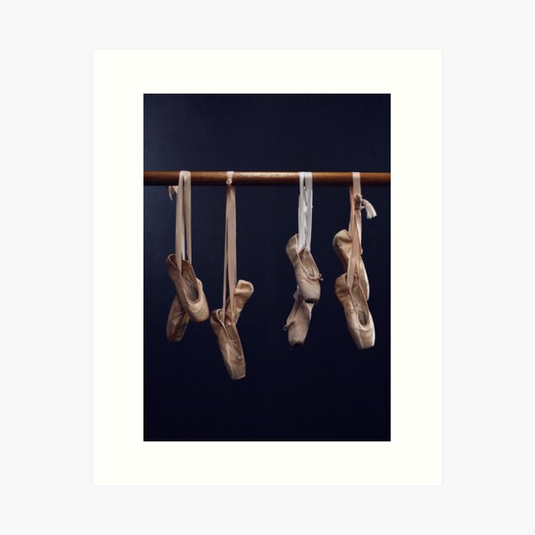 Ballet-Booties Art Print