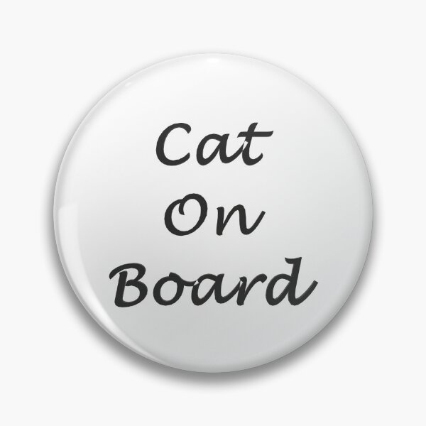 Item preview, Cat On Board designed and sold by superchele.
