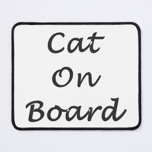 Item preview, Cat On Board designed and sold by superchele.