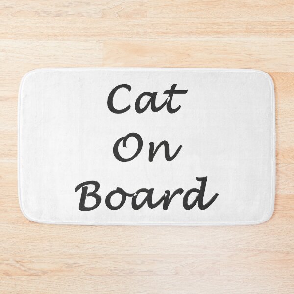 Item preview, Cat On Board designed and sold by superchele.