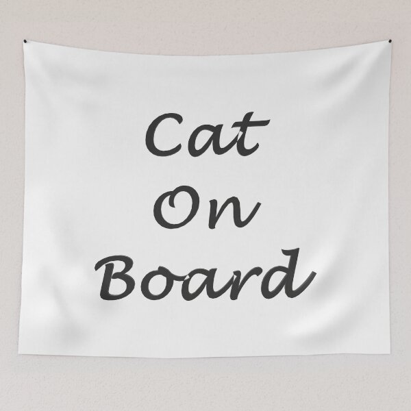 Item preview, Cat On Board designed and sold by superchele.