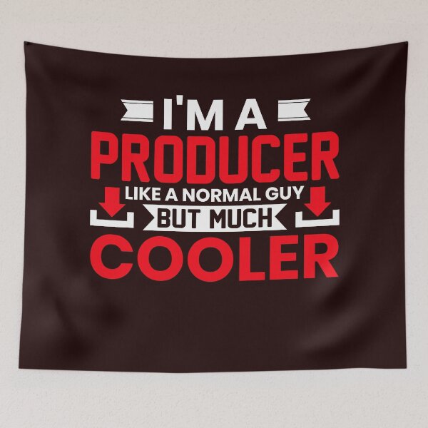 Item preview, I'M A PRODUCER LIKE A NORMAL GUY BUT MUCH COOLER  designed and sold by DoubleDSD.