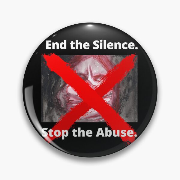 Item preview, End the Silence. Stop the Abuse. designed and sold by RheaRealm.