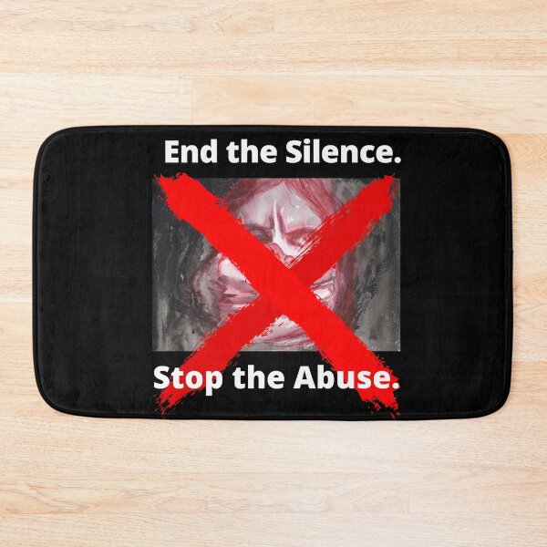 Item preview, End the Silence. Stop the Abuse. designed and sold by RheaRealm.