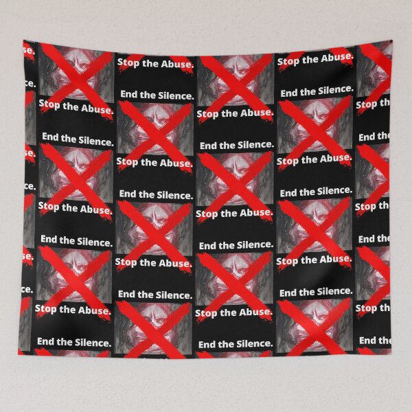 Item preview, End the Silence. Stop the Abuse. designed and sold by RheaRealm.