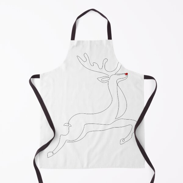Item preview, Red Nose Christmas Reindeer  designed and sold by PinkySkull.