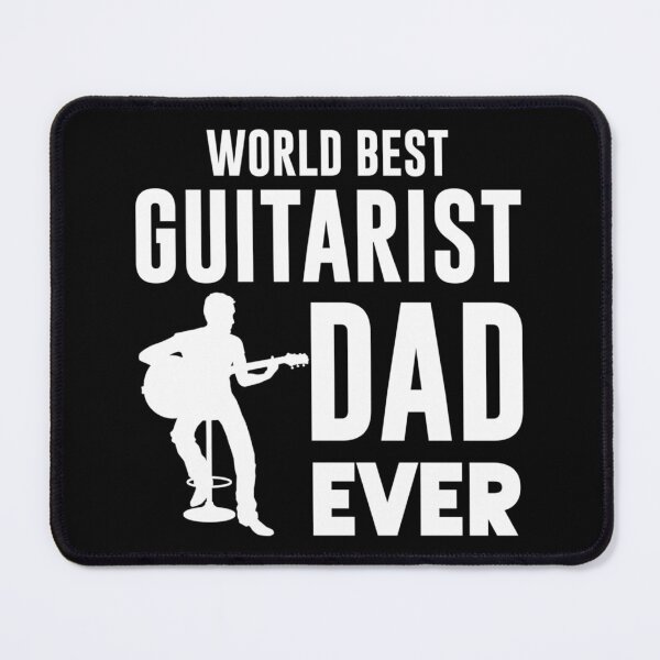Item preview, World Best Guitarist Dad Ever Sticker designed and sold by AlmaHolland8.