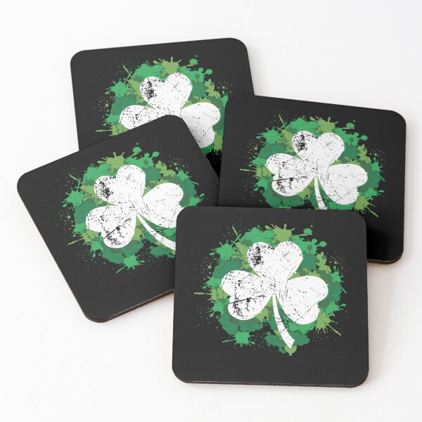 Item preview, St. Patrick's Day Tie Dye Shamrock Lucky Four-leaf Clover, St. Patrick's Day Tie Dye Shamrock Gift designed and sold by Rachiirt.